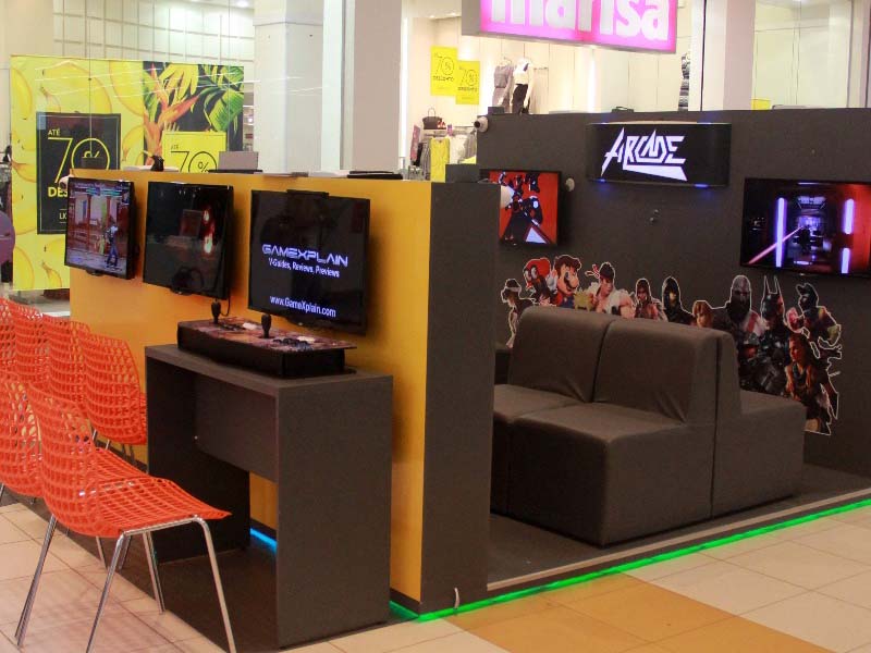 Espaço de diversão com jogos arcade chega ao NorteShopping